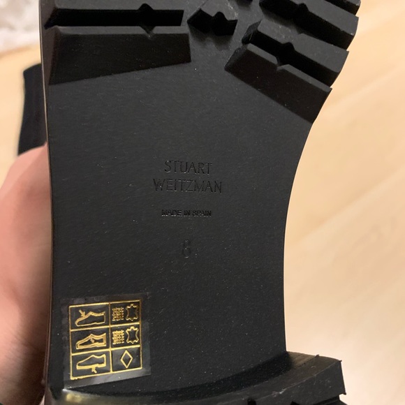 Stuart Weitzman SW 5050 City Boots Black - Picture 9 of 10